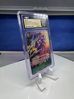 One Piece CCG Yamato OP01-121 English SR AA CGC Pristine 10 - Image 2