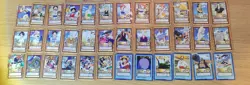 1999 one piece hyperbattle first stage master set / complete set (Luffy foil) - Image 1