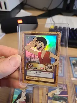 1999 one piece hyperbattle first stage master set / complete set (Luffy foil) - Image 4