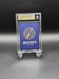 2025 ONE PIECE #OP11-114 GUM-GUM FIRE-FIST PISTOL RED HAWK BGS 10 - Image 2