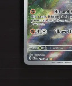 Sudowoodo 219/193 Paldea Evolved Full Art Ultra Rare Holo Pokemon Card NM - Image 5