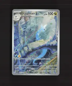 Dragonair 181/165 Scarlet & Violet 151 Full Art Ultra Rare Holo Pokemon Card LP+ - Image 1