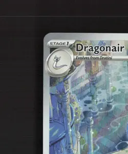 Dragonair 181/165 Scarlet & Violet 151 Full Art Ultra Rare Holo Pokemon Card LP+ - Image 3