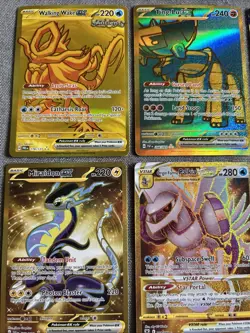 Pokemon Gold Secret Rare Card Lot of 9 NM/M Cards Palkia Garchomp - Image 2