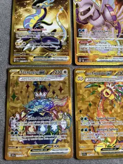 Pokemon Gold Secret Rare Card Lot of 9 NM/M Cards Palkia Garchomp - Image 5