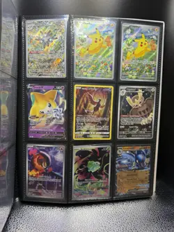 Pokemon Card Binder Collection Lot Prismatic Rare Holos Near Mint GX IR SIR - Image 5