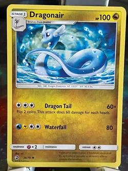 POKEMON DRAGONAIR 36/70 UNCOMMON DRAGON MAJESTY NM CARD - Image 1