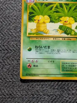 Exeggutor Japanese Southern Islands Pokemon card old back US seller - Image 3
