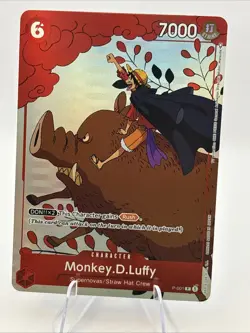 Monkey.D.Luffy (Gift Collection 2023) P-001 One Piece Promotion Cards Foil - Image 1