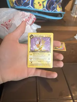 1st Edition Dark Jolteon Vintage 38/82 Team Rocket Pokemon Card NM/M Rare - Image 1
