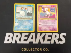 Wizards of the Coast (WotC) Black Star Promo Pokemon Card Lot: Marill 29 & Mew 8 - Image 1