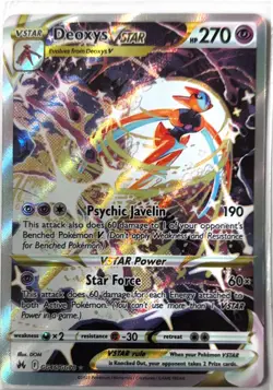 Deoxys VSTAR Crown Zenith: Galarian Gallery Ultra Rare Card GG46/GG70 - Image 1