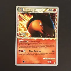 Typhlosion - 110/123 - World Championships Pokemon Card in GREAT CONDITION - Image 1
