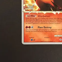 Typhlosion - 110/123 - World Championships Pokemon Card in GREAT CONDITION - Image 4