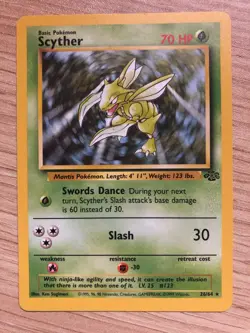 Pokemon Vintage 1999 Jungle Base Set Rare Card Lot Non Holo NM - Image 2