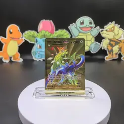 Pokemon 10000point Metal Cards TCG Arceus VMAX Golden Pokemon Gifts For Kida - Image 1