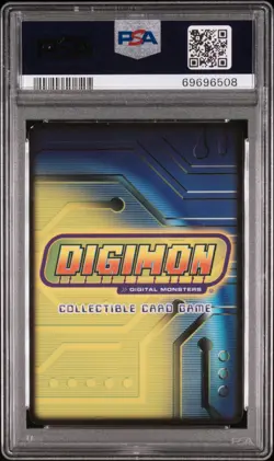 DIGIMON CCG 2004 KORIKAKUMON Hybrid Warriors 1st Edition PSA 7 DM-139 Gold Card - Image 2