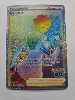 Candela 083/078 SWSH Pokemon Go Card Rainbow Secret Rare Trainer NM (H344) - Image 1