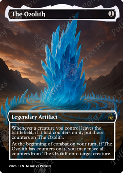 The Ozolith FOIL Proxy Playtest Card with Custom Art Design - Image 5