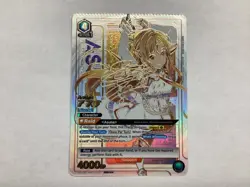 2025 Union Arena Sword Art Online Asuna SR*** 3 Star Signature Card English NM - Image 1