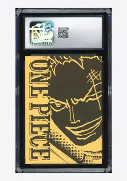 One Piece CGC 10 GEM MINT Roronoa Zoro Gold Card 2025 Jump Shop Japanese - Image 2