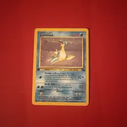 Lokhlass French Pokemon Card Fossil 10/62 1st Edition Lapras Rare - Image 1