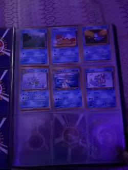 Pokemon Card Collection Binder Multiple Cards Japanese Neo Era Pack - Image 3
