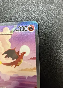 Charizard ex 201/165 Sv Pokemon Card 151 Holo Sar Full Alt Art Korean LP - Image 4