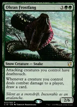 Ohran Frostfang - MTG - Commander 2019 - 033/302 Rare Card - Image 3