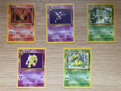 Pokemon Vintage 1999 Fossil Base Set Rare Card Lot Non Holo NM - Image 1