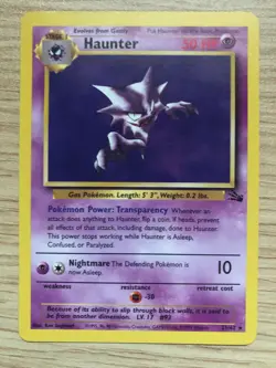 Pokemon Vintage 1999 Fossil Base Set Rare Card Lot Non Holo NM - Image 3