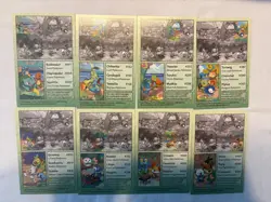 Pokemon 25th Anniversary Tin Mini Art Cards COMPLETED - Image 2