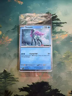 Suicune Promo Card EB Games 2025 #26 NM SEALED | Rare Pokemon TCG Collectible - Image 1
