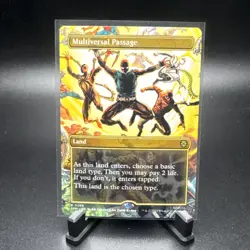 MTG Marvel's Spider-Man Multiverse Passage #206 Rare Regular - Image 1