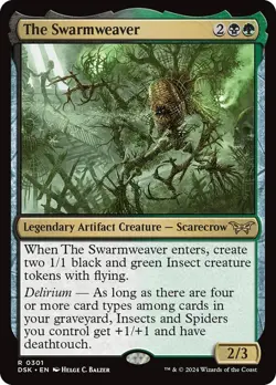 The Swarmweaver #0301 [Duskmourn] MTG - Image 1