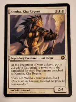 Kemba, Kha Regent - Scars of Mirrodin - Magic the Gathering MTG Nice! - Image 1