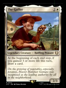 MTG The Gaffer LP Light Play Middle Earth Commander [643] - Image 1
