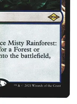 Magic The Gathering MTG Modern Horizons 2 MH2 2021 #250 Misty Rainforest NM x1 - Image 5