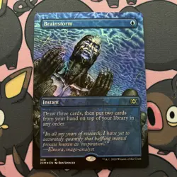 Brainstorm (Borderless) Double Masters Foil - Image 1