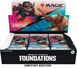 Magic: The Gathering Jumpstart 2025 Foundations Booster Box - 24 Packs Included - Image 1