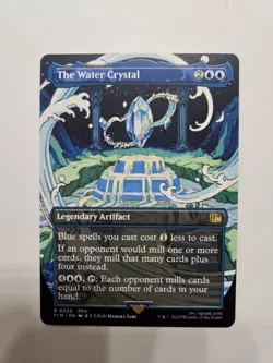 The Water Crystal (Borderless) #333 (NM) Final Fantasy FIN Magic MTG - Image 1
