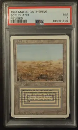 Scrubland Mtg Revised Psa 7 Revised 1994 - Image 1