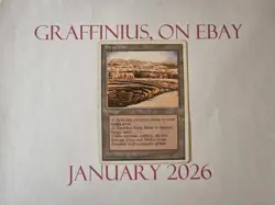 MTG Magic the Gathering Strip Mine - Fourth Edition MP - Image 1