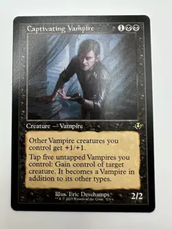 MTG TCG Captivating Vampire (Retro Frame) Innistrad Remastered Regular - Image 1