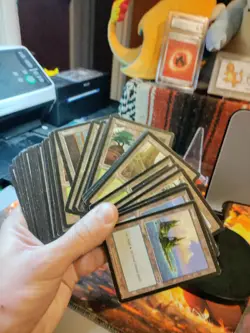 Magic The Gathering Vintage Land Bundle Lot - Image 1