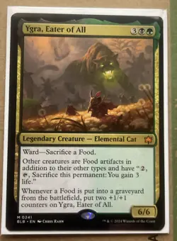 Ygra, Eater of All Bloomburrow Regular - Image 1