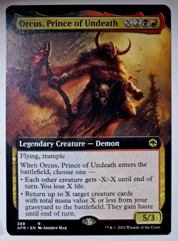 Orcus, Prince of Undeath (Extended Art) Adventures in the Forgotten Realms... - Image 1
