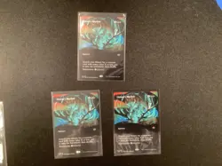 3xNature's Rhythm Borderless NM MTG Tarkir Dragonstorm Magic the Gathering x3 - Image 1