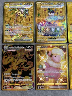 Pokemon Gold Secret Rare Card Lot of 8 NM/M Cards Oranguru Exeggutor Urshifu - Image 2