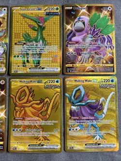 Pokemon Gold Secret Rare Card Lot of 8 NM/M Cards Oranguru Exeggutor Urshifu - Image 3